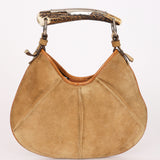 Yves Saint Laurent Small Mombasa Hobo Suede