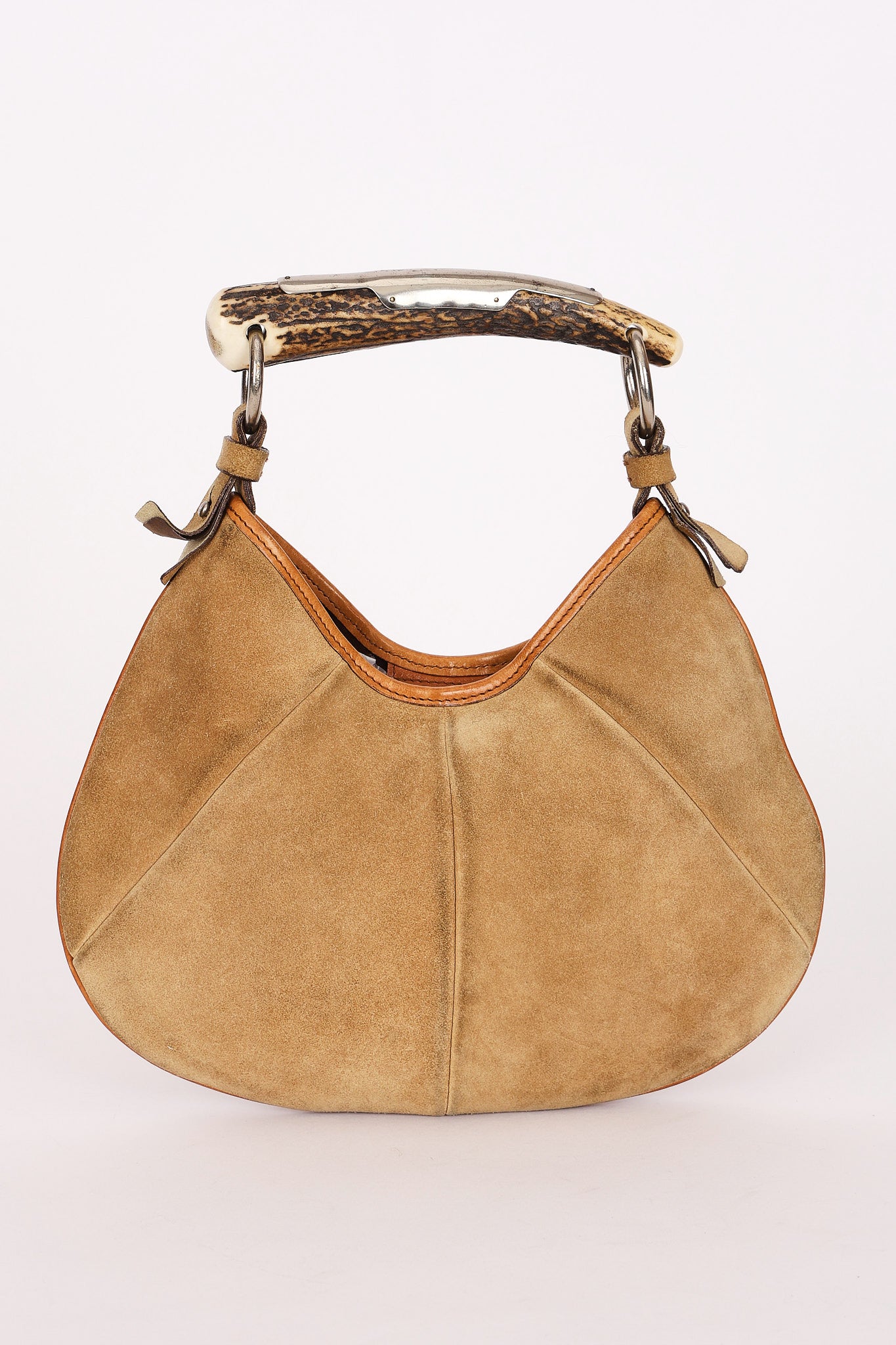 Yves Saint Laurent Small Mombasa Hobo Suede