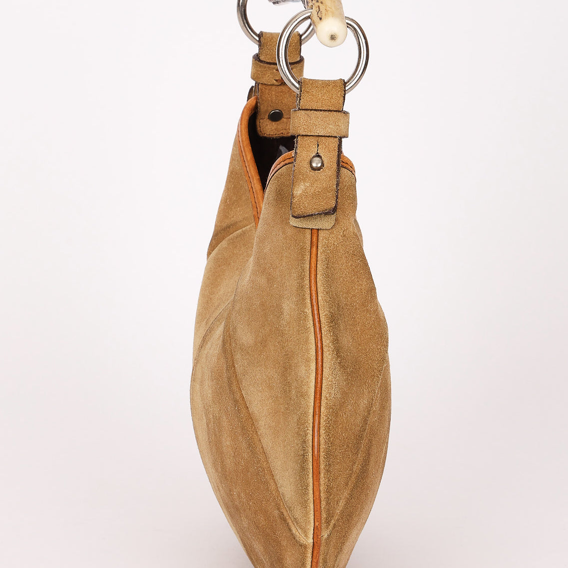 Yves Saint Laurent Small Mombasa Hobo Suede