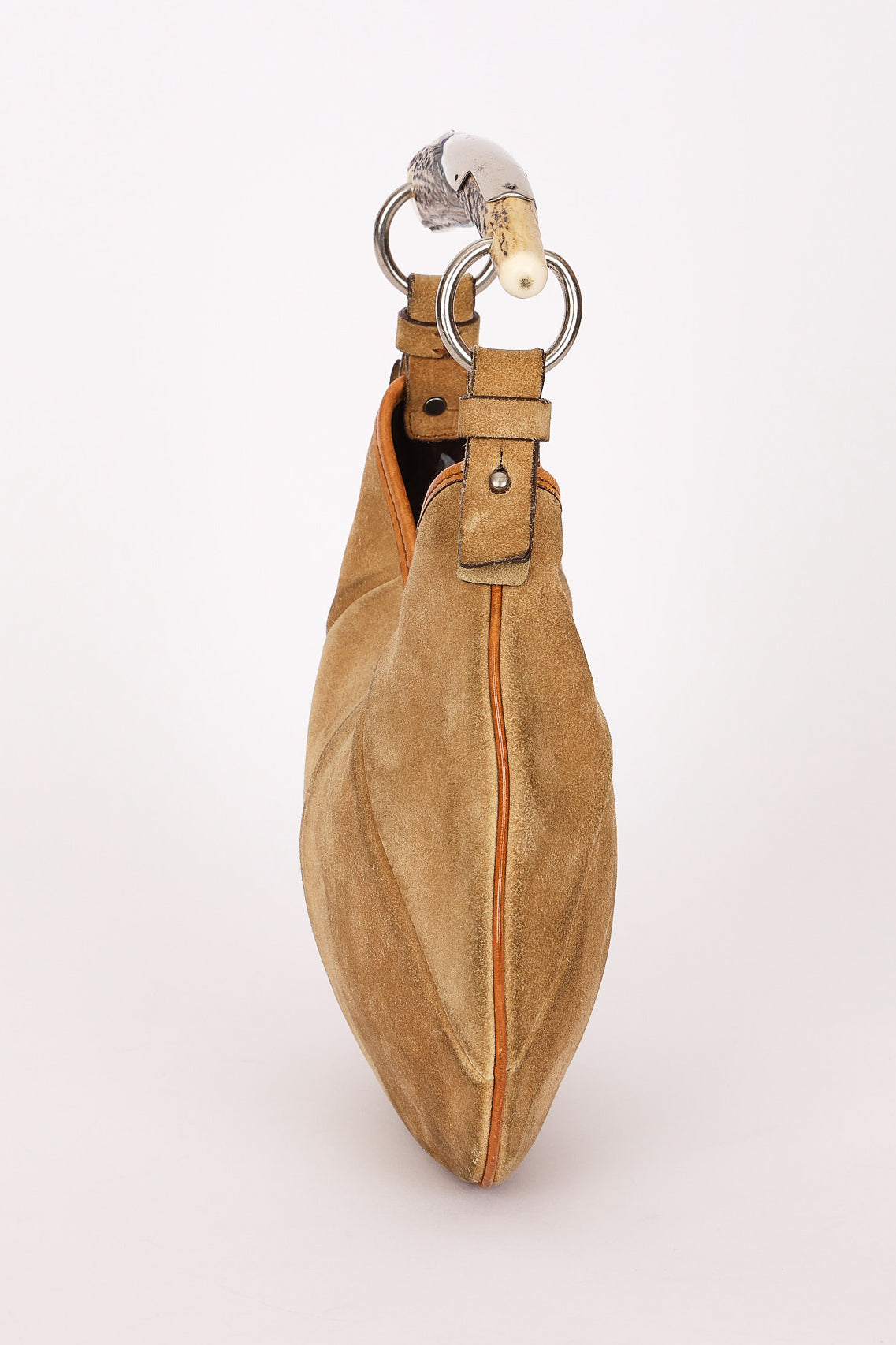 Yves Saint Laurent Small Mombasa Hobo Suede
