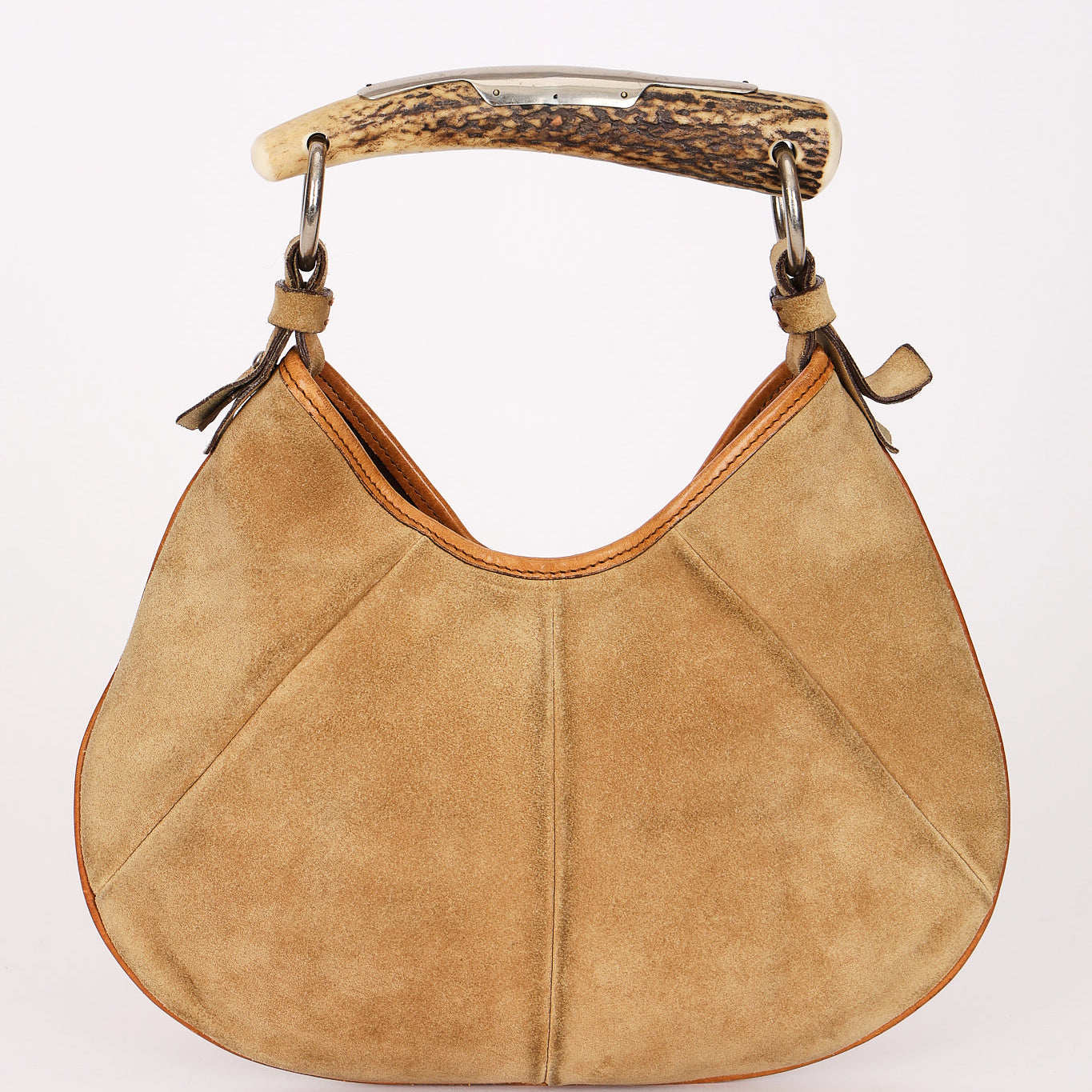 Yves Saint Laurent Small Mombasa Hobo Suede