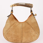 Yves Saint Laurent Small Mombasa Hobo Suede