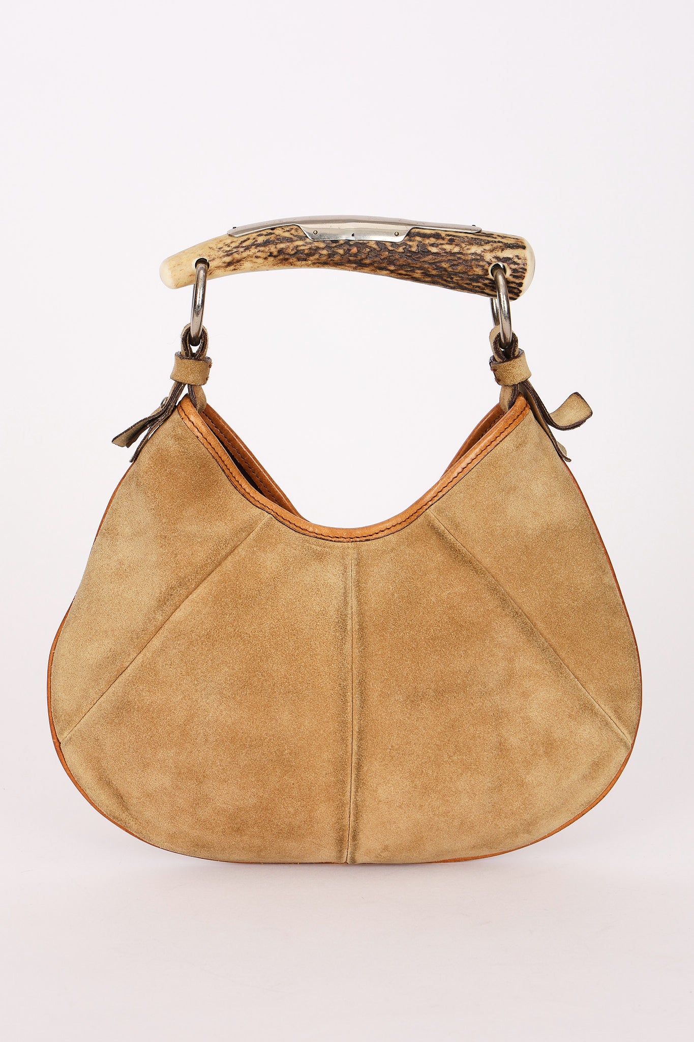 Yves Saint Laurent Small Mombasa Hobo Suede