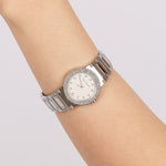 Bvlgari Stainless Steel Diamond Watch