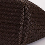 Bottega Veneta Medium Intrecciato Cabas Tote Brown