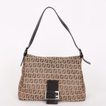 Fendi Zucchino Mamma Baguette Bag