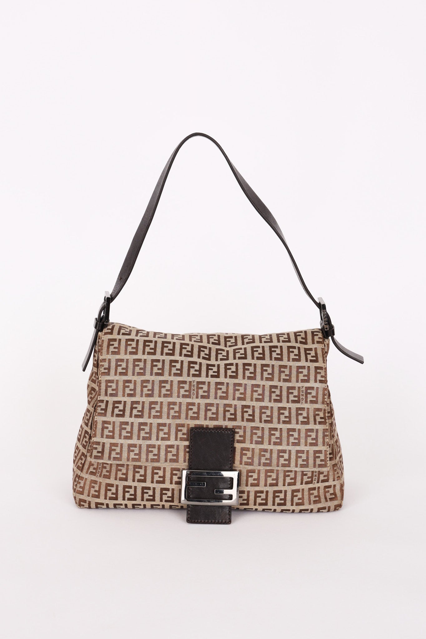 Fendi Zucchino Mamma Baguette Bag
