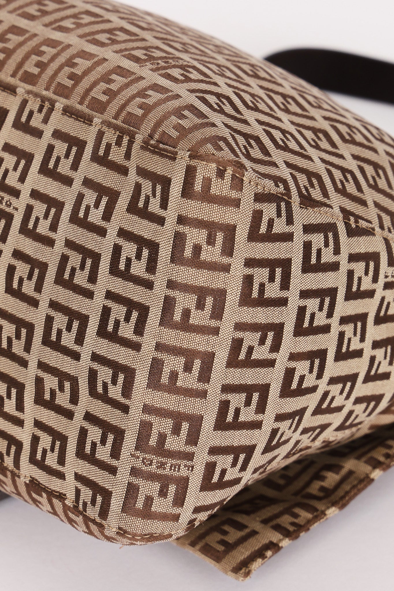 Fendi Zucchino Mamma Baguette Bag