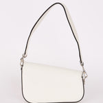 Gucci x Billie Eilish Mini Horsebit 1955 Shoulder Bag White Demetra Leather