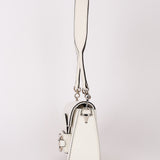 Gucci x Billie Eilish Mini Horsebit 1955 Shoulder Bag White Demetra Leather