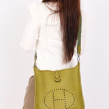 Hermès Evelyne PM Vert Anis Taurillon 2004 PHW