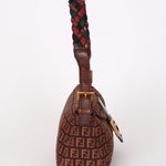 Fendi Braided Strap Zucchino Baguette