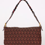Fendi Braided Strap Zucchino Baguette