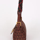 Fendi Braided Strap Zucchino Baguette