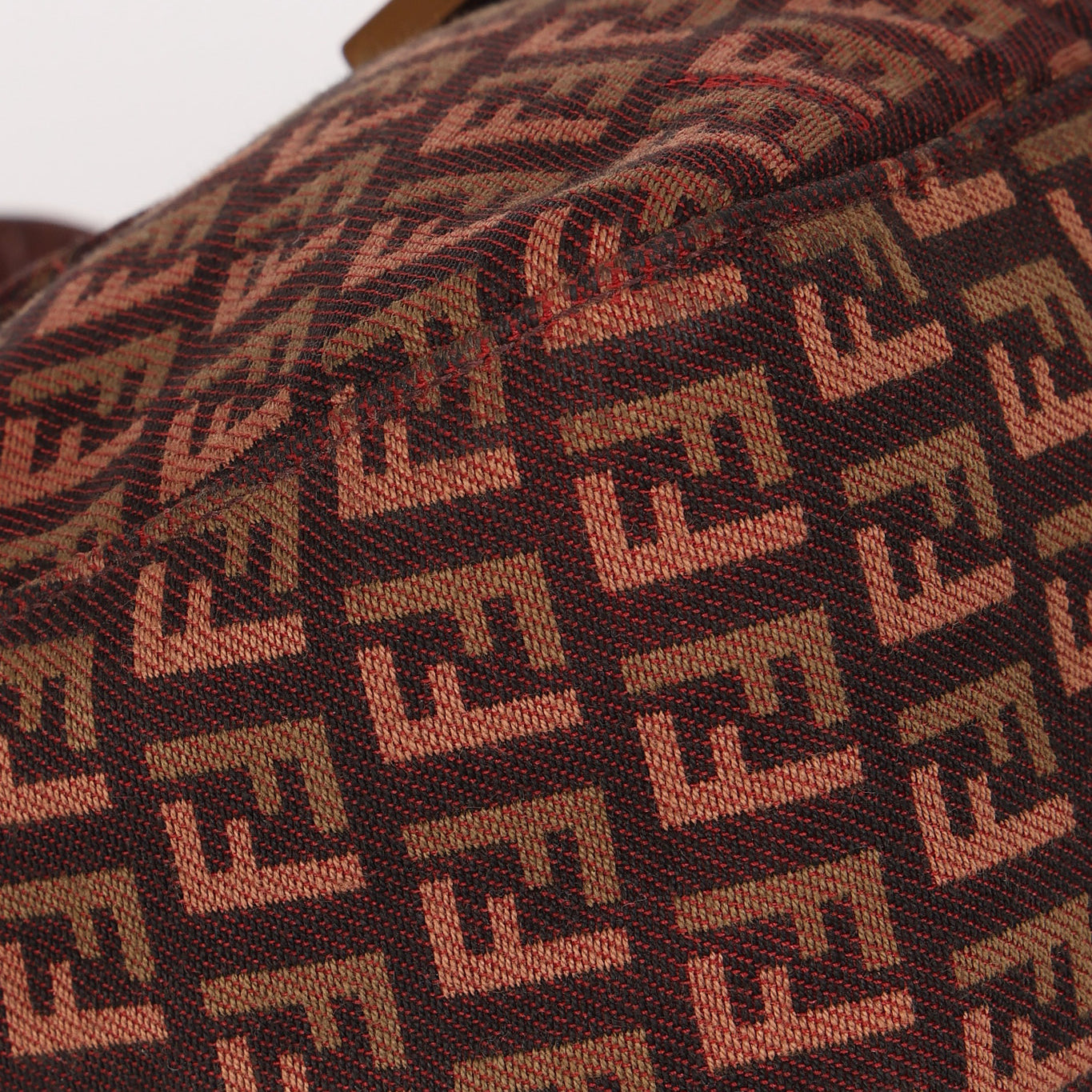 Fendi Braided Strap Zucchino Baguette