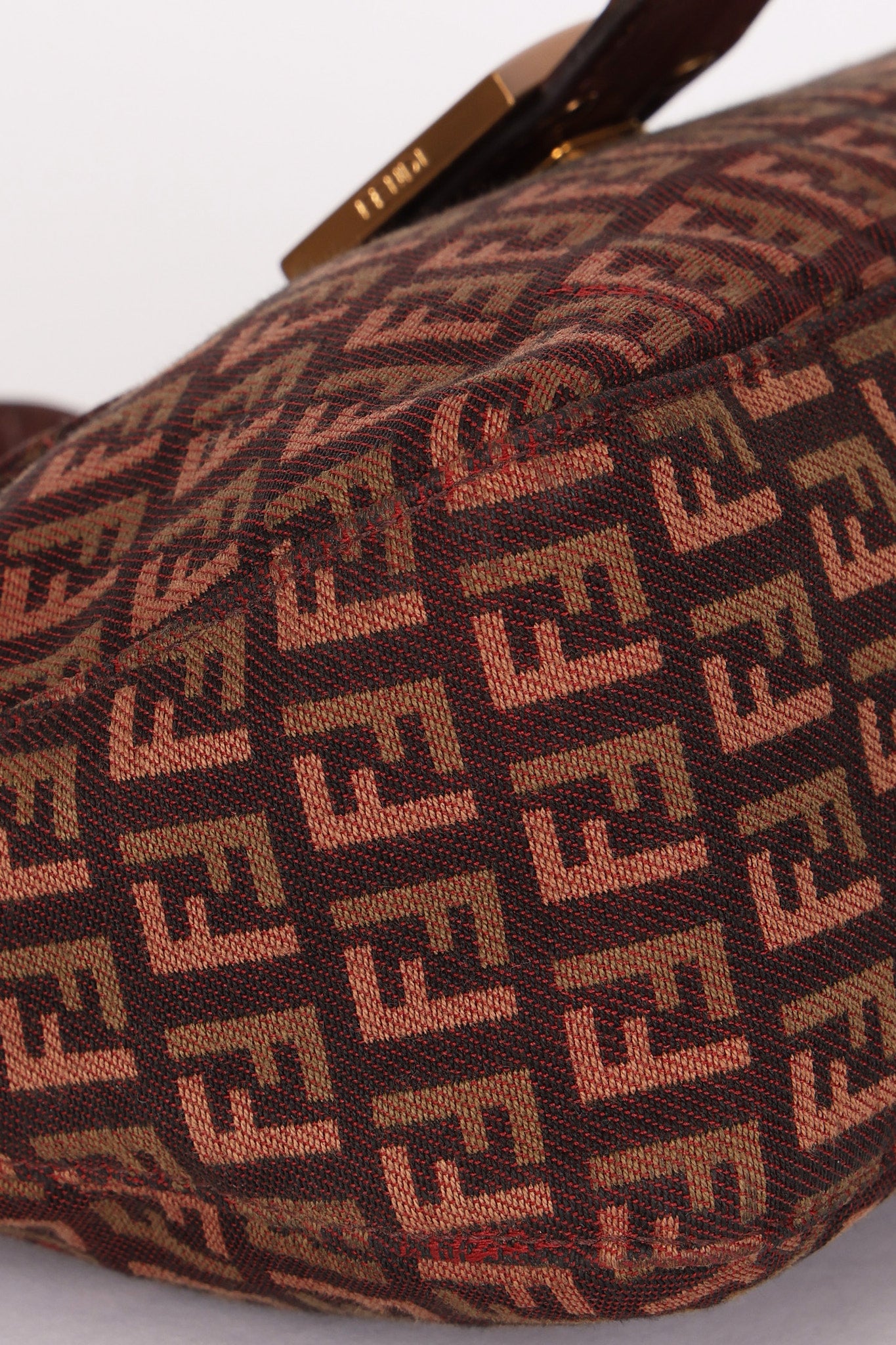 Fendi Braided Strap Zucchino Baguette