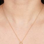 Tiffany and Co Gold Lock Pendent