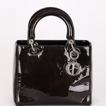 Dior Medium Lady Black Patent 2015