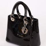 Dior Medium Lady Black Patent 2015