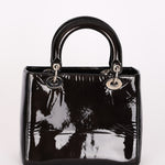 Dior Medium Lady Black Patent 2015