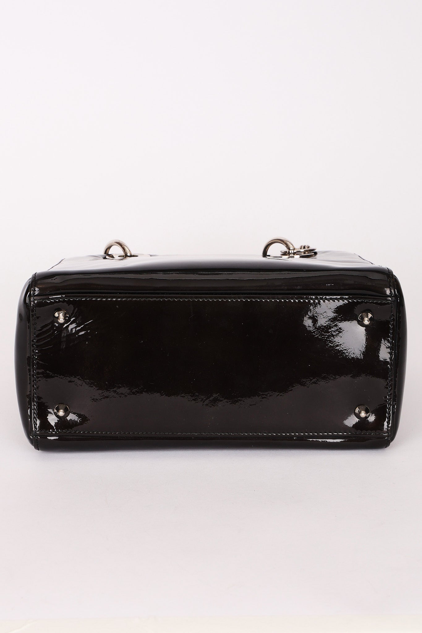 Dior Medium Lady Black Patent 2015