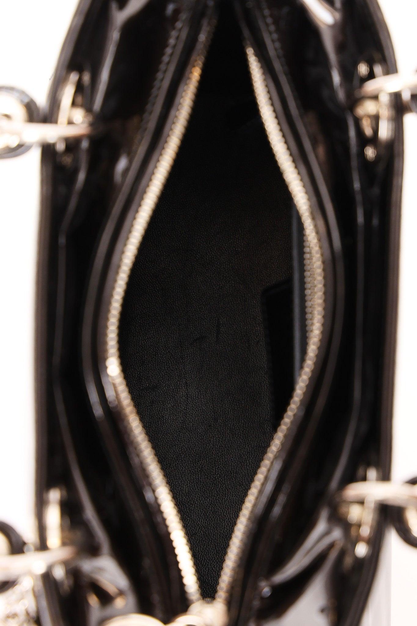Dior Medium Lady Black Patent 2015