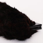 Fendi Zucca Mink Fur Clutch