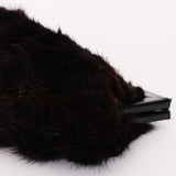 Fendi Zucca Mink Fur Clutch