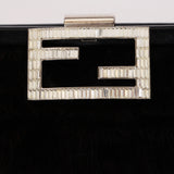 Fendi Zucca Mink Fur Clutch