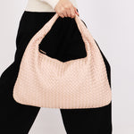 Bottega Veneta Large Intrecciato Hobo Light Pink