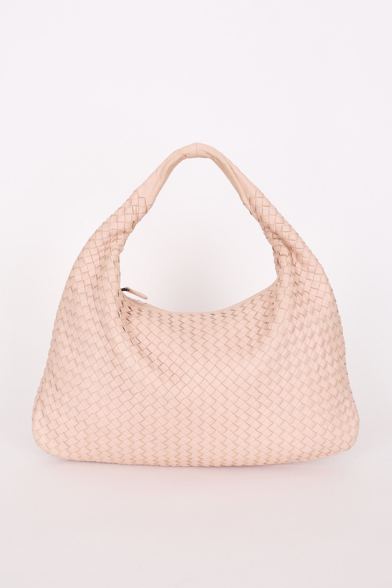 Bottega Veneta Large Intrecciato Hobo Light Pink
