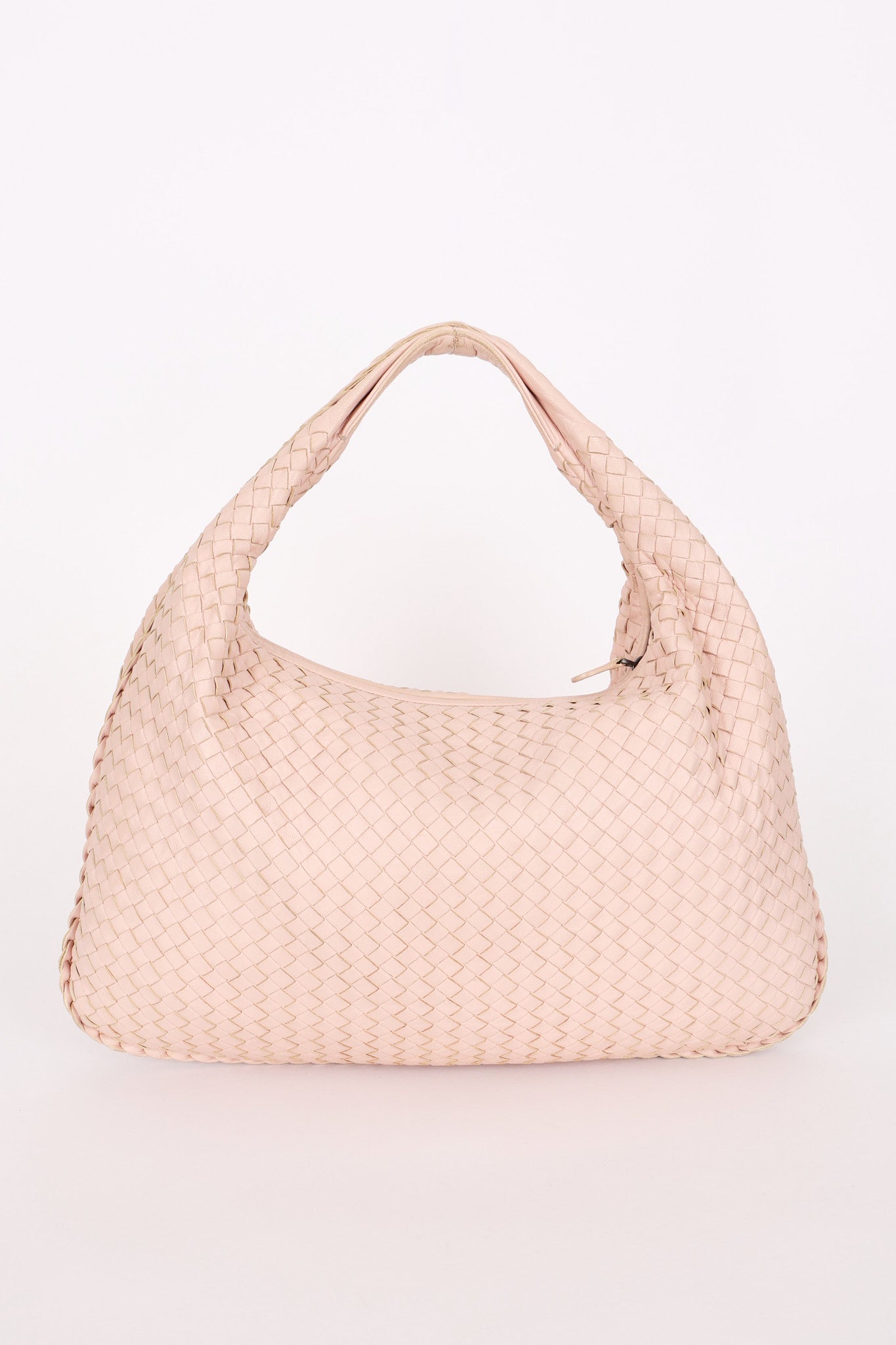 Bottega Veneta Large Intrecciato Hobo Light Pink