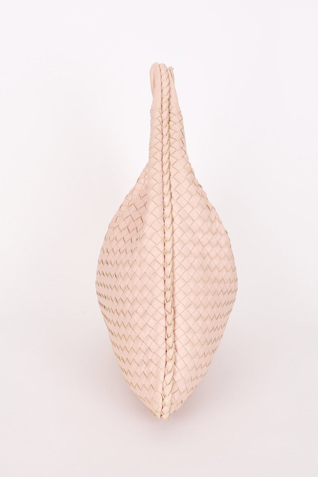 Bottega Veneta Large Intrecciato Hobo Light Pink