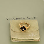Van Cleef & Arpels Onyx Gold Ring