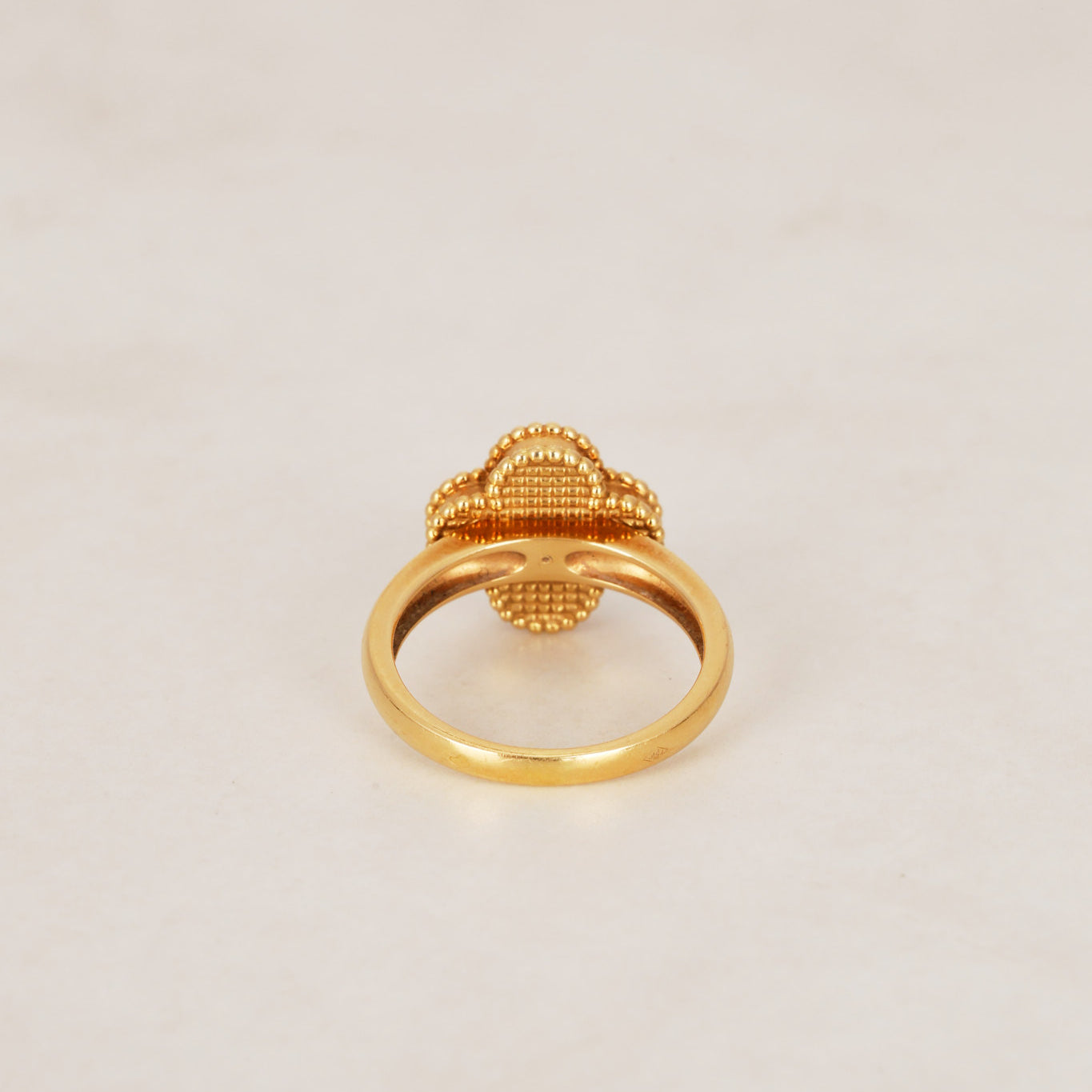 Van Cleef & Arpels Onyx Gold Ring