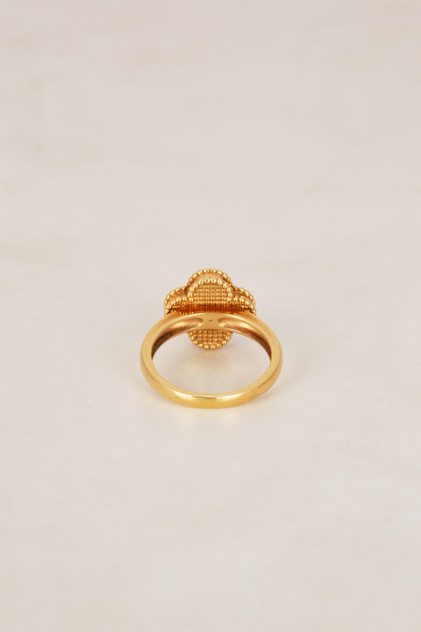 Van Cleef & Arpels Onyx Gold Ring