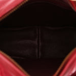 Chanel Beaded Camera Bag Red Satin 24K GP