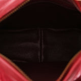 Chanel Beaded Camera Bag Red Satin 24K GP