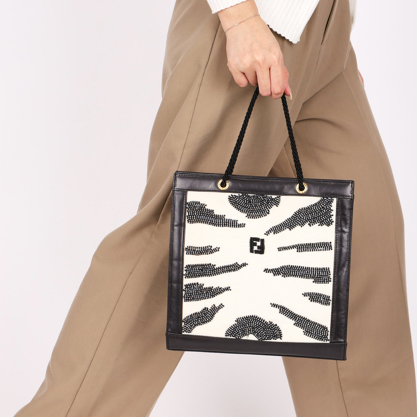 Fendi Beaded Tote