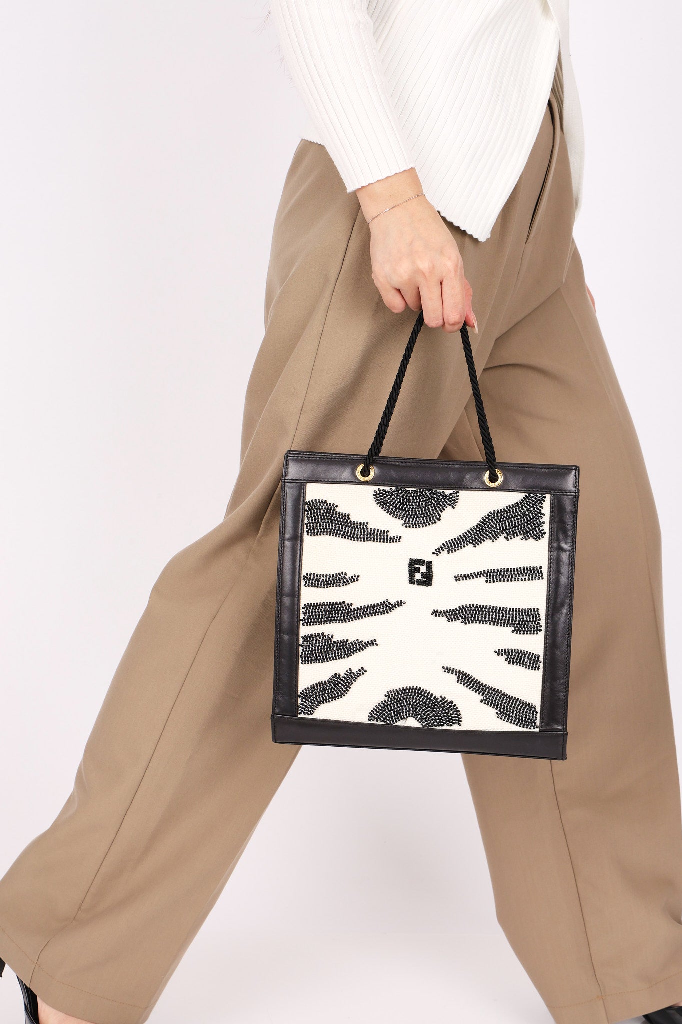 Fendi Beaded Tote