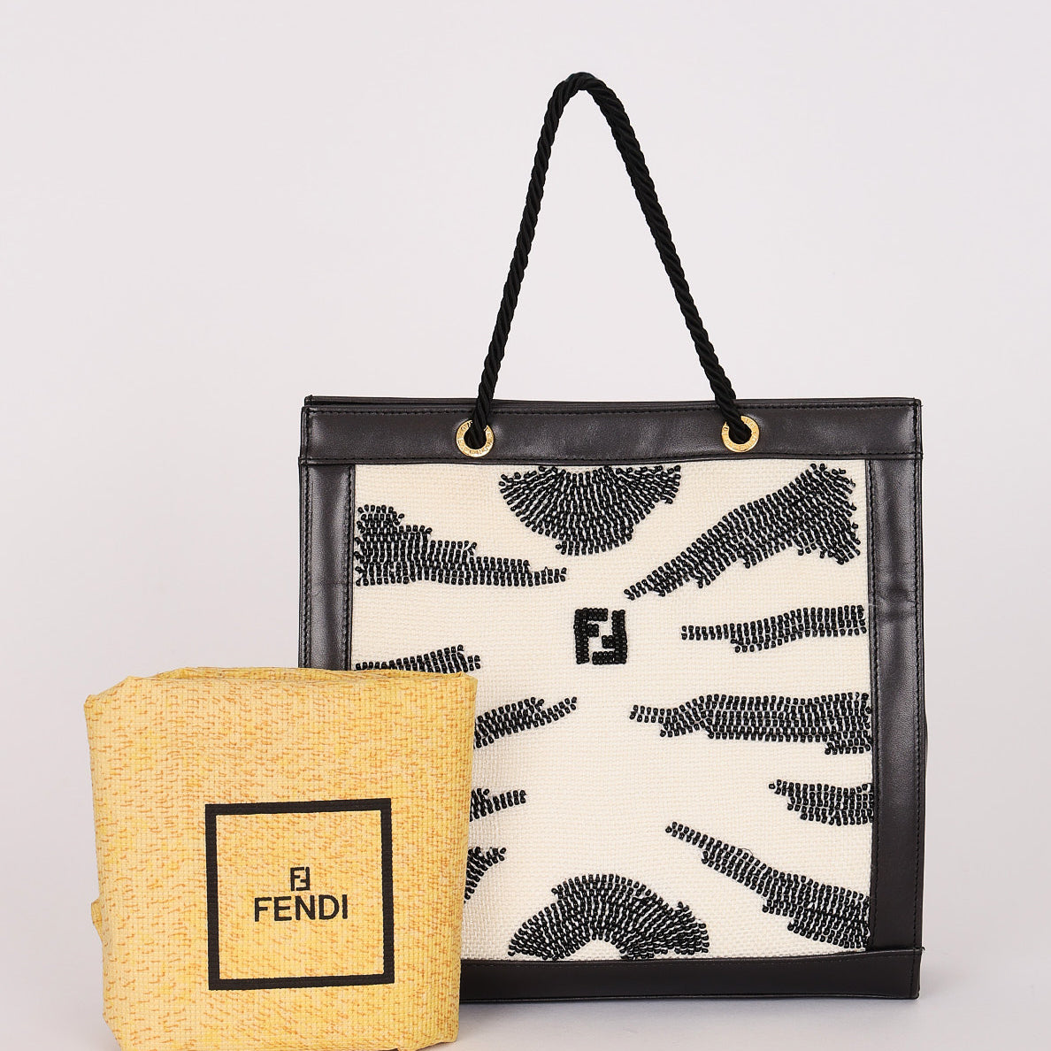 Fendi Beaded Tote