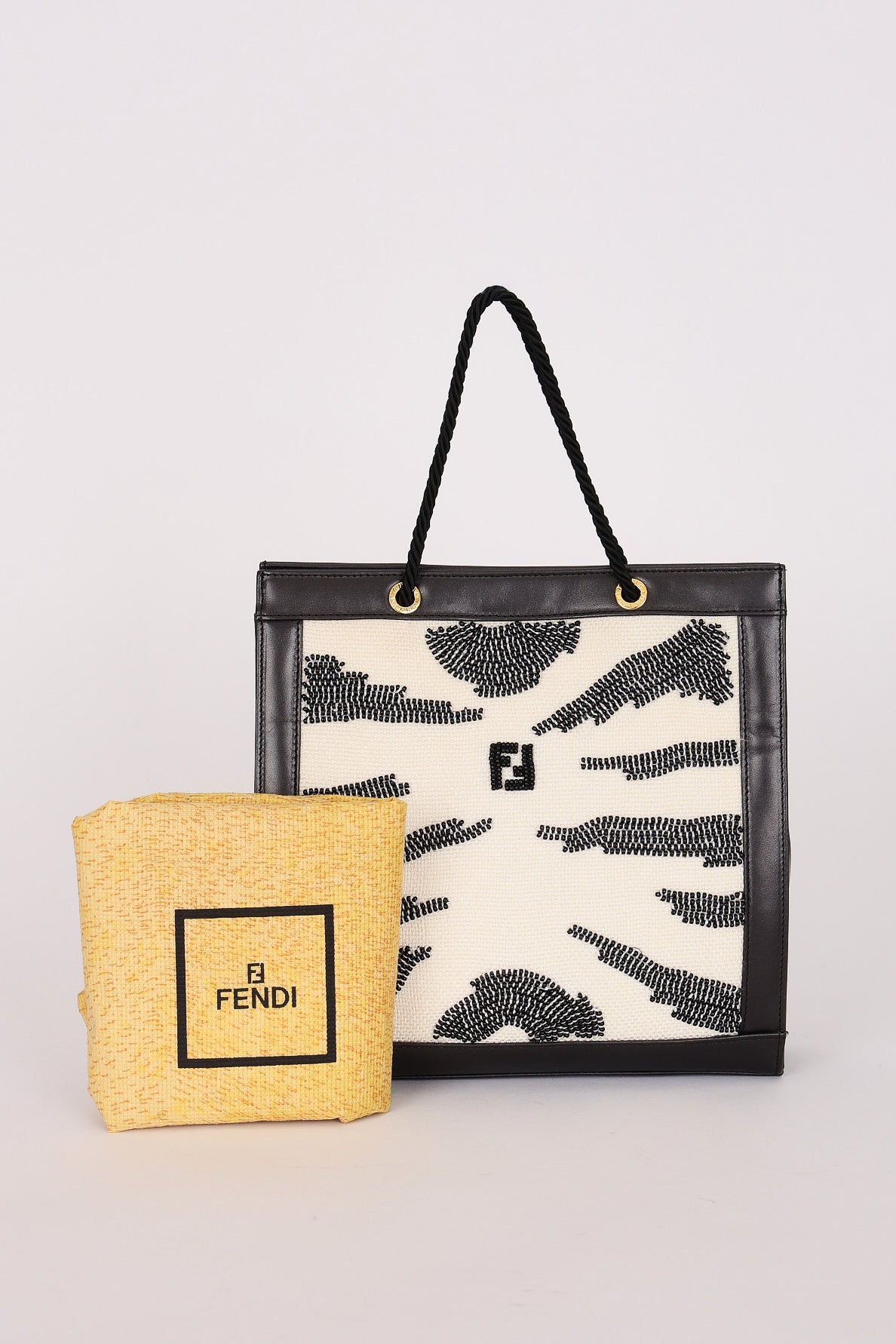 Fendi Beaded Tote