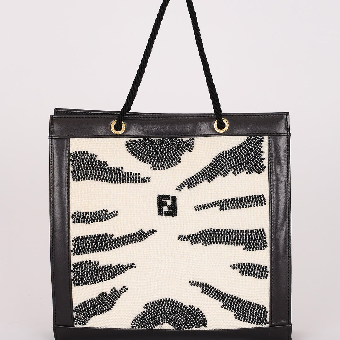 Fendi Beaded Tote