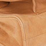 Chanel Turnlock Front Pocket Shoulder Bag Brown Suede and Calfskin AGHW