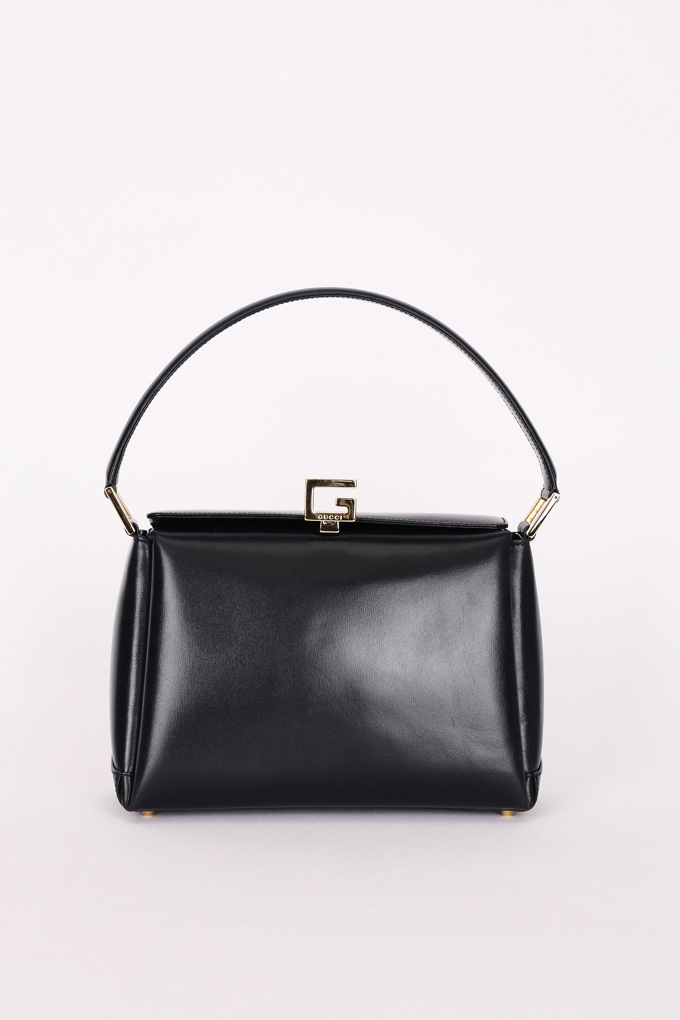 Gucci Square G-Clasp Box Top Handle Bag
