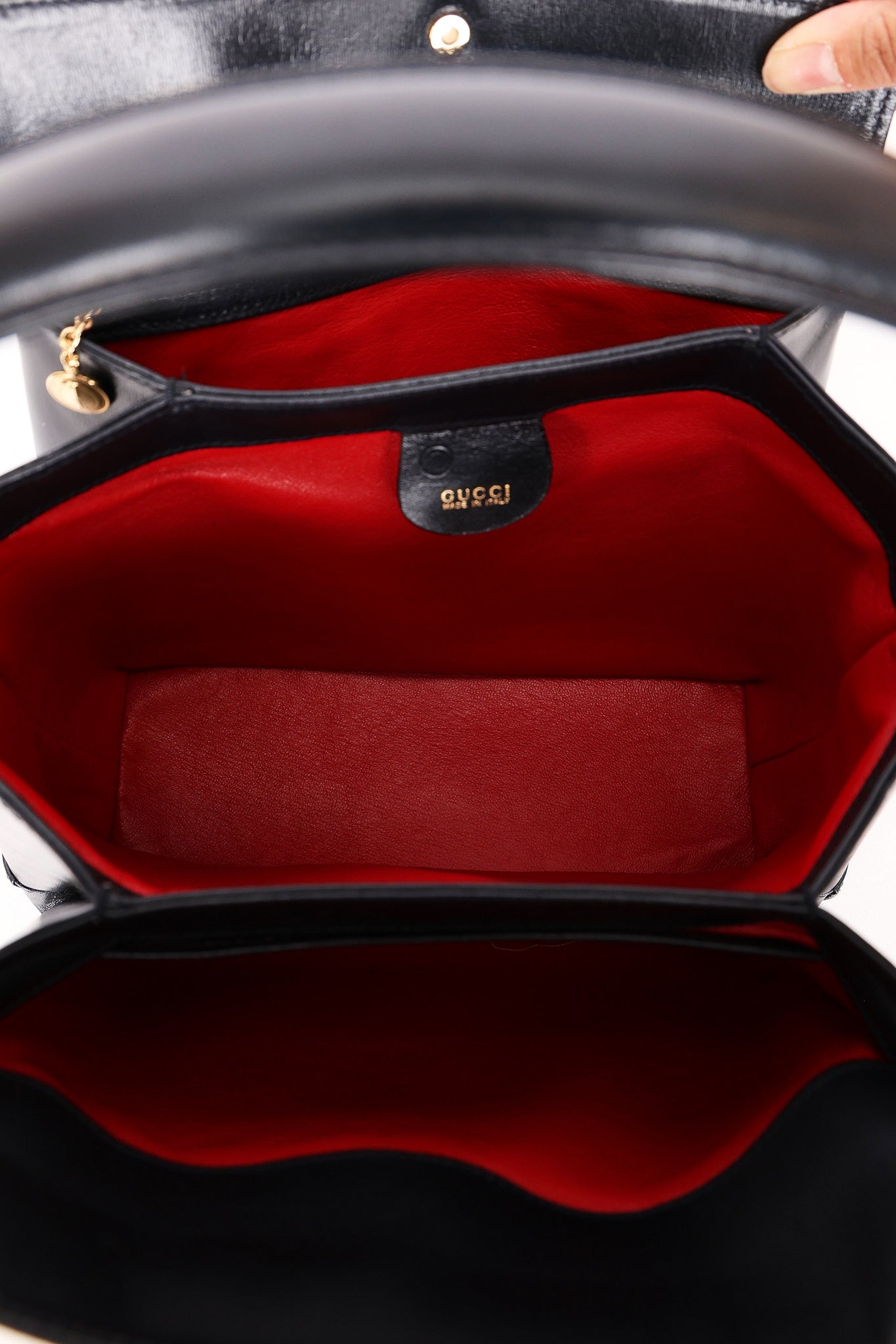 Gucci Square G-Clasp Box Top Handle Bag