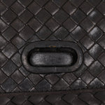 Bottega Veneta Turnlock Intrecciato Top Handle Bag