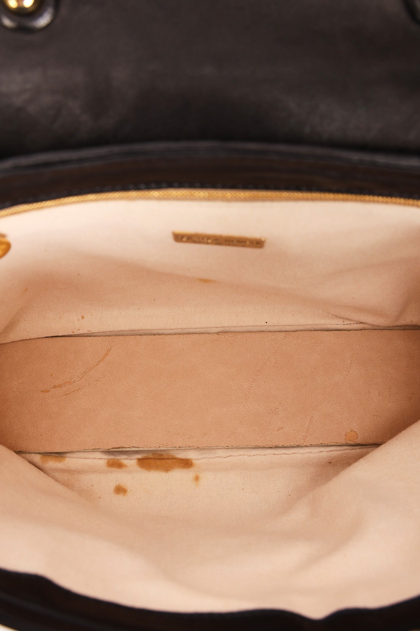 Bottega Veneta Turnlock Intrecciato Top Handle Bag