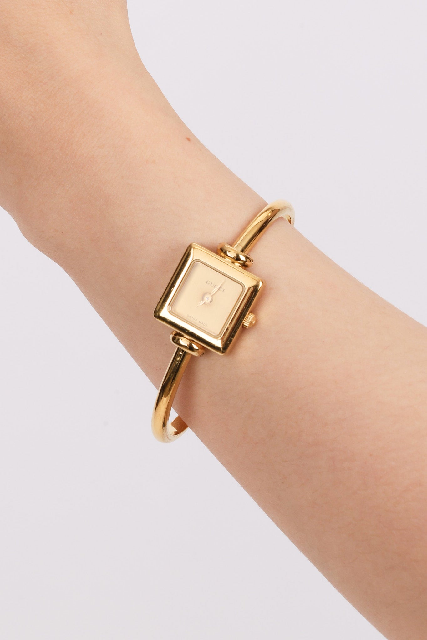 Gucci Square Gold Watch