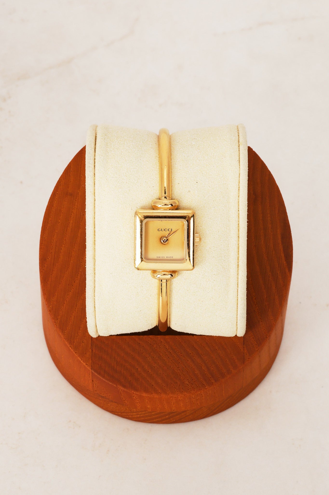 Gucci Square Gold Watch